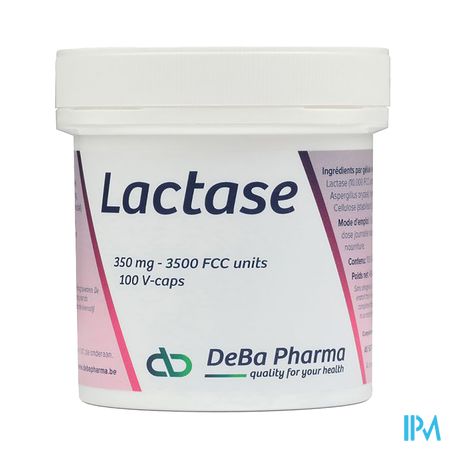 Lactase 350mg V-caps 100 Deba 4