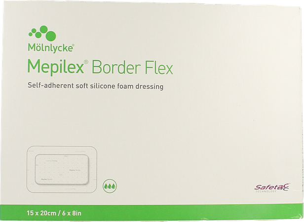 Mepilex Border Flex Verb 15x20cm 5 595600 1