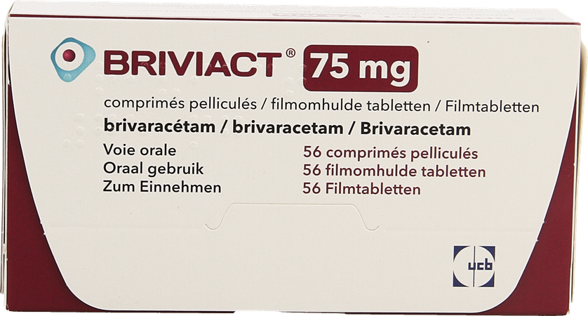 Briviact 75mg filmomh. tabl. (56) 1