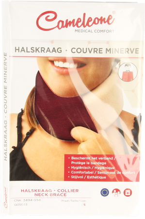 Cameleone Halskraag Wijnrood S 1 Q05033 1