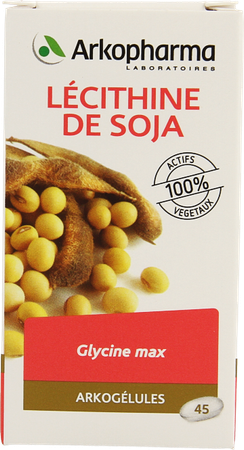 Arkogelules Lecithin Soja Vegetal 45 10