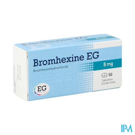 Bromhexine EG        Comp  50 X 8Mg