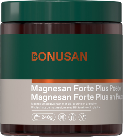 Magnesan Forte Plus Pdr 240g Bonusan 2