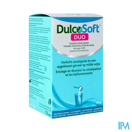 Dulcosoft Duo Pdr Sol Buvable Pot 200g