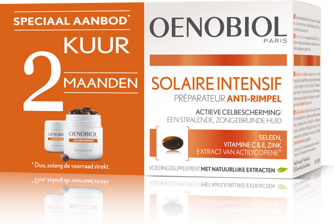 OENOBIOL SOLAIRE INTENSIF KUUR ANTI-RIMPEL 2x30 CAPS 5