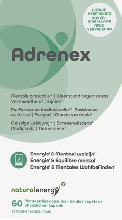 Natural Energy Adrenex Caps 60 3