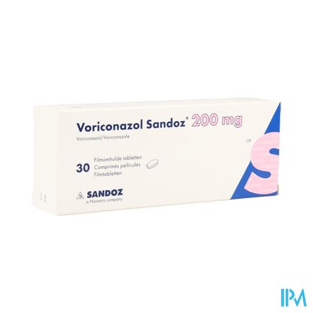 Voriconazol Sandoz 200mg Filmomh Tabl 30 X 200mg