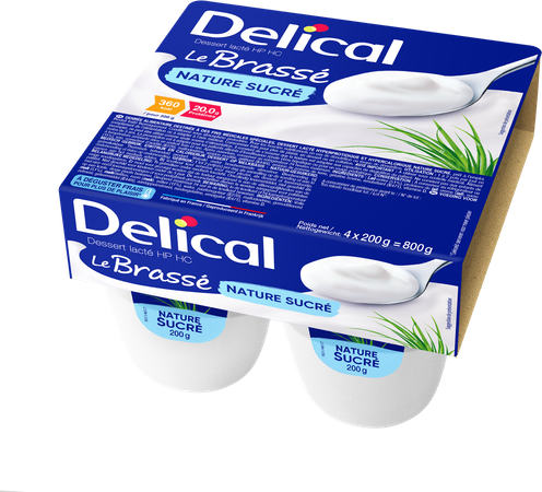 Delical Le Brasse Natuur 4x200g 1
