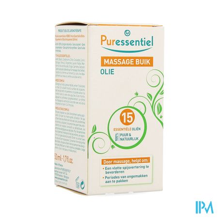 Puressentiel Buikpijn Massage 15 Ess Olie 50ml