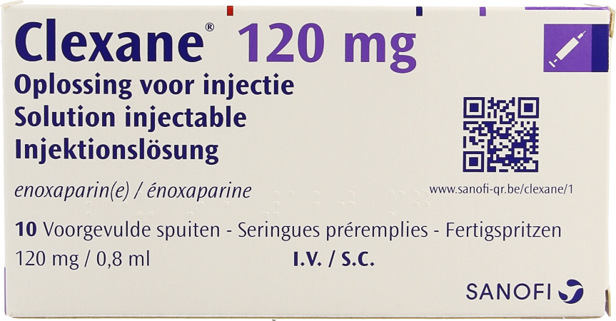 Clexane Spuit Inj 10 X120 mg/0,8ml 1
