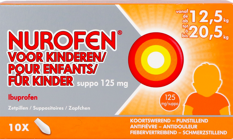 Nurofen Kind 125mg Suppo 10x125mg 2