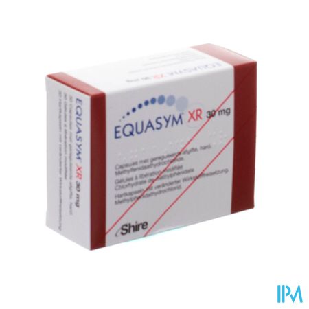 Equasym Xr 30mg Caps Gereguleerde Afgifte 30