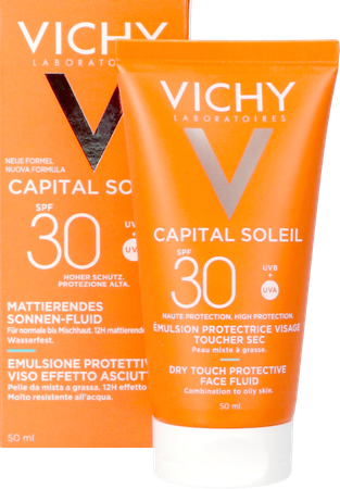 Vichy Cap Sol Ip30 Gezichtscr Dry Touch 50ml 10