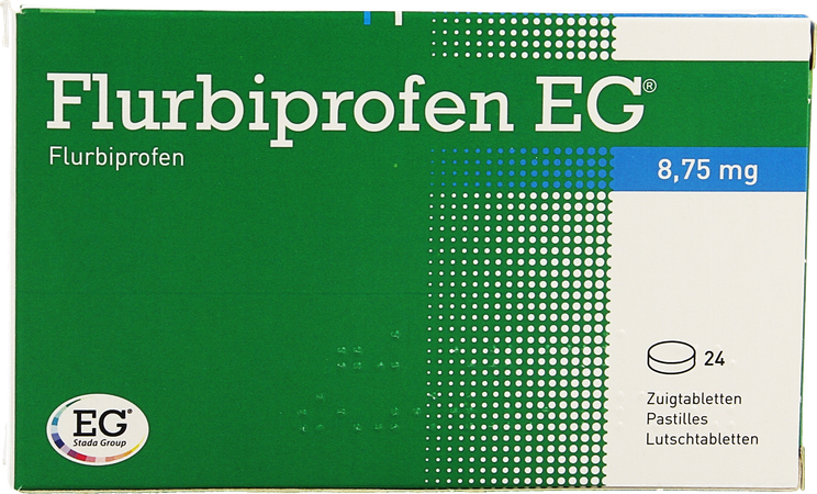 Flurbiprofen EG 8,75Mg Zuigtabletten 24 1