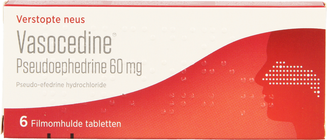 Vasocedine Pseudoefedrine Filmomh Tabl 6 2