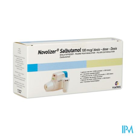 Novolizer Salbutamol 100 Mcg Dos 200