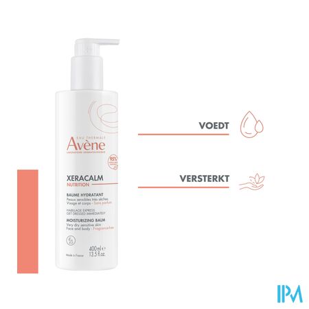Avene Xeracalm Nutrition Hydraterende Balsem 400ml 6