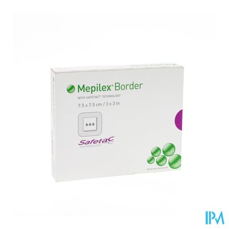 Mepilex Border Sil Adh Ster Nf 7,5x 7,5 5 295200