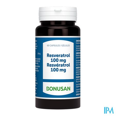 Resveratrol 100mg Caps 60 Bonusan 3