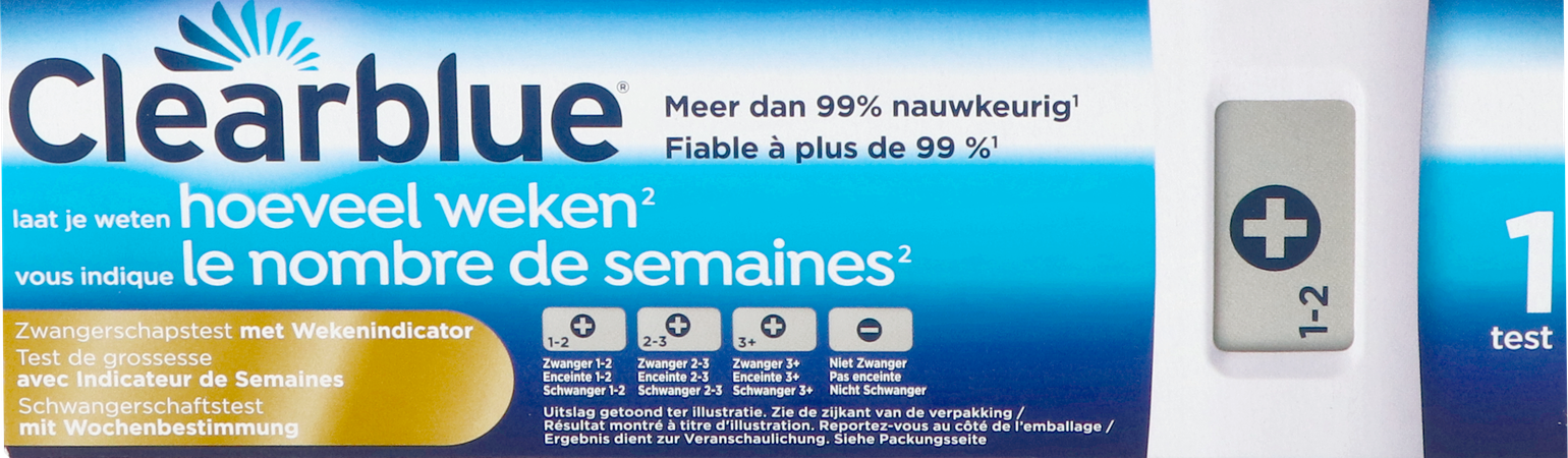 Clearblue Zwangerschapstest Conception Indicator 1 2