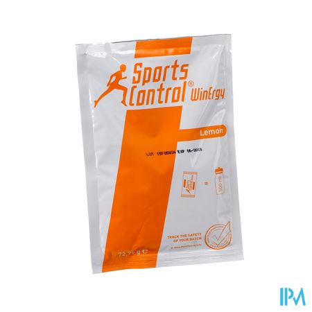 Sportscontrol Winergy Lemon Pdr Zakje 25x72,75g