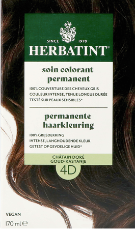 Herbatint 4d Goudkastanje 170ml 1