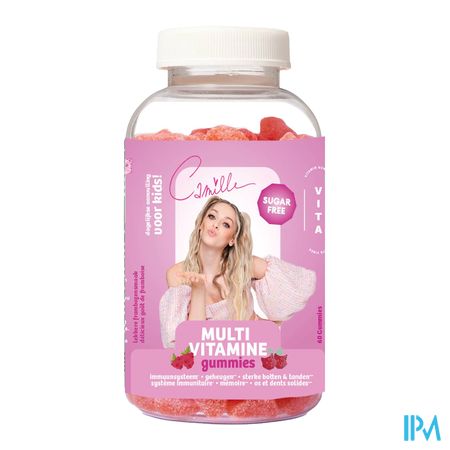 Camille Vitamine Framboos Gummies 60 1