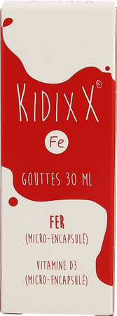 Kidixx Fe Siroop 30ml 5