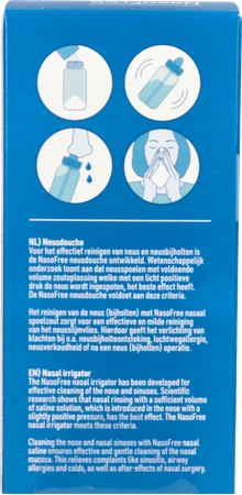 Nasofree Neusdouche Fl + 4 Zakjes 7