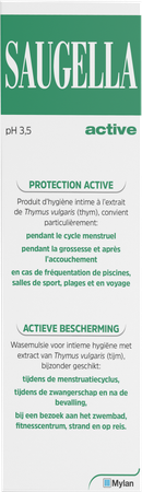 Saugella Active Emulsion 100ml Nf 2
