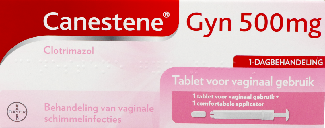 Canestene Gyn Clotrimazole 500mg Tabl Vag. 1 1
