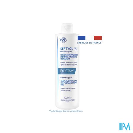 Ducray Kertyol Pso Gel Nettoyant 400ml 13