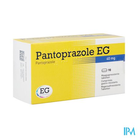 Pantoprazole EG 40Mg Maagsapresist.Tabl Blist 98