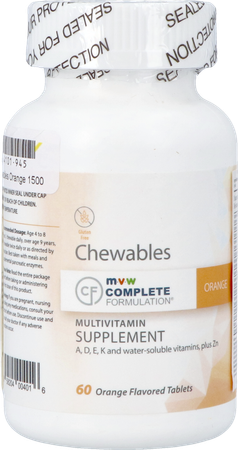 Mvw Complete Formul. Multivit. Sinaas Kauwtabl 60 2