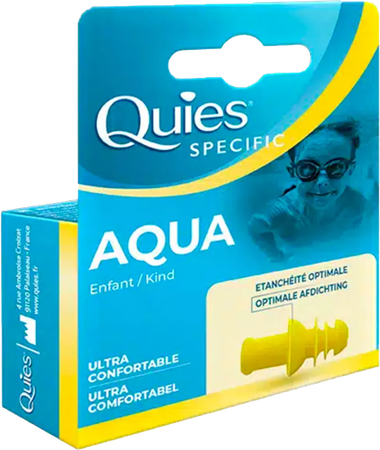 Quies Protection Auditive Specific Aqua Enfant 1