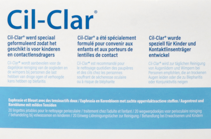 Cil-clar Kompressen Oogleden 20 6