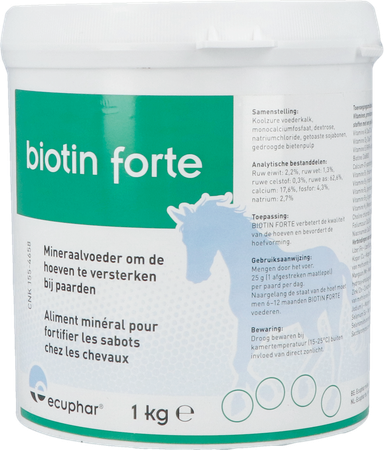 Biotin Forte Pdr Oraal 1kg 1
