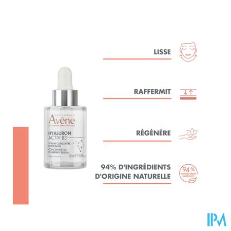Avene Hyaluron Activ B3 Geconc. Opvul. Serum 30ml 13