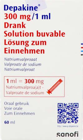 Depakine Sol Buv 1x60ml 300mg/1ml 2
