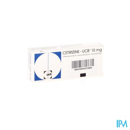 Cetirizine Ucb Comp Pel. 20 X 10mg