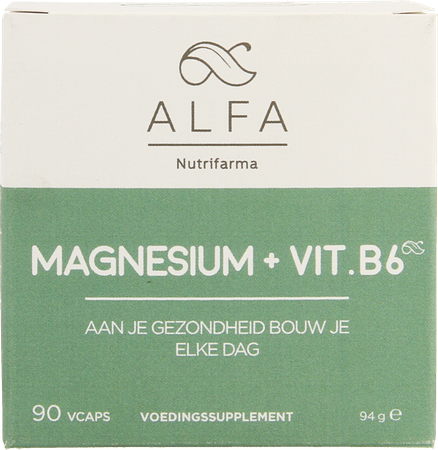 Alfa Magnesium + Vit B6 V-caps 90 3