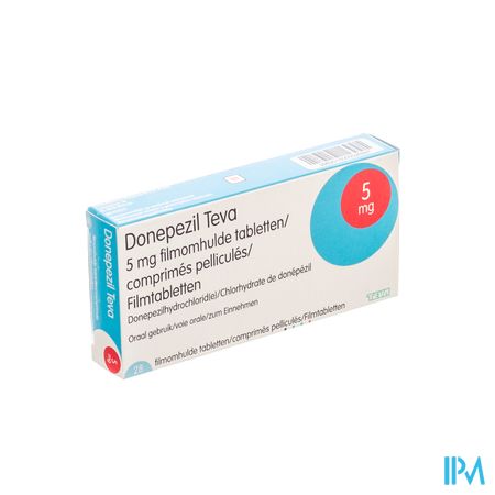 Donepezil Teva 5,0mg Filmomh 28x 5,0mg