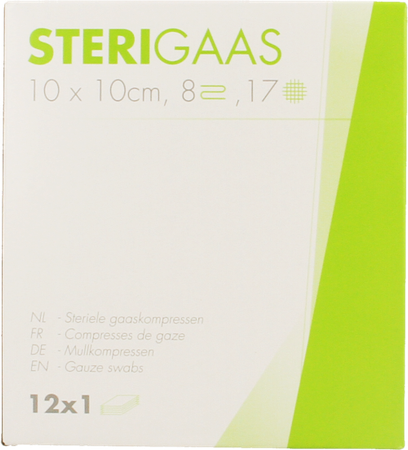 Sterigaas Kp Ster 8l 10,0x10,0cm 12x1 5