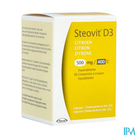 Steovit D3 500mg/400ui Comp 60