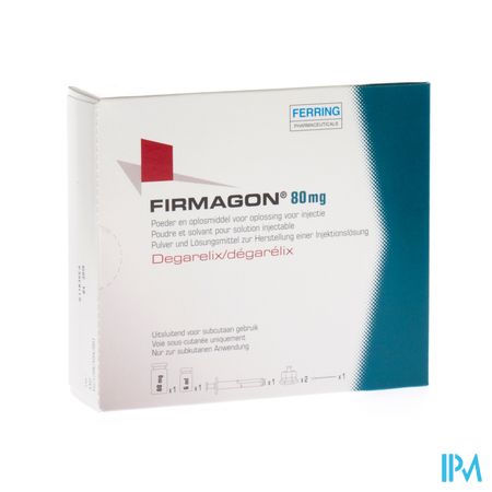 Firmagon 80mg 1 Fl Inj Pulv + Ser Inj Sol 1