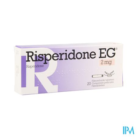 Risperidone EG Tabl  20 X 2 Mg 1