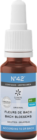 Fleurs de Bach Bio N°42 Gouttes Confiance 20ml 1