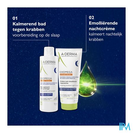 Aderma Exomega Control Herst. Emol. Nacht Cr 400ml 8