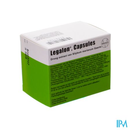 Legalon Impexeco 140mg Caps 60 Pip