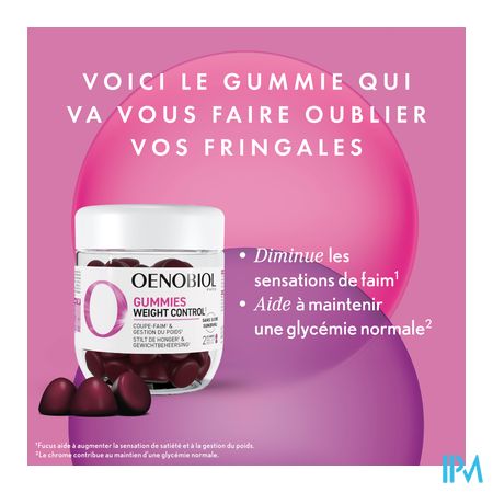 Oenobiol Gummies Weight Control 60 7
